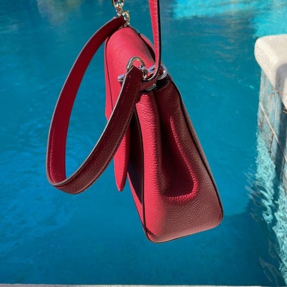 Kate Spade Leila Medium Flap Leather Shoulder Bag - Picture 7 of 16